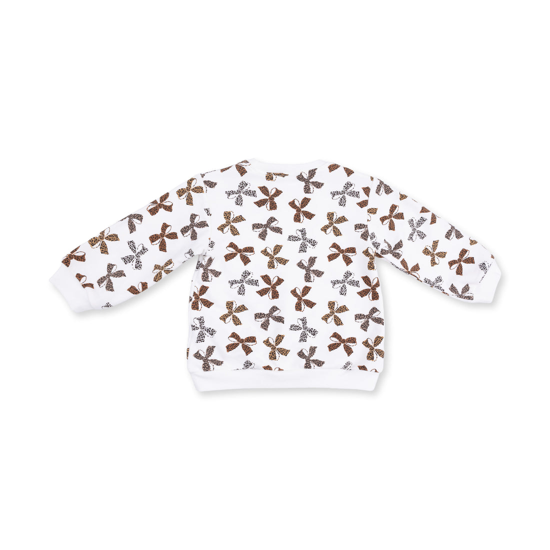 Leopard French Terry - Ruffle Sweatshirt and Legging Set