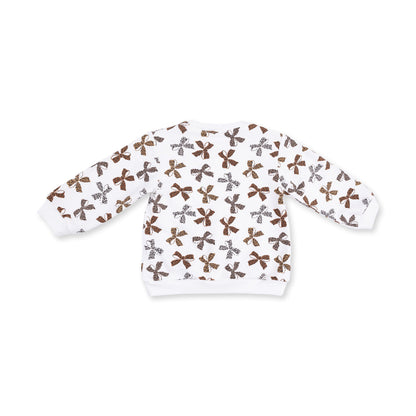 Leopard French Terry - Ruffle Sweatshirt and Legging Set
