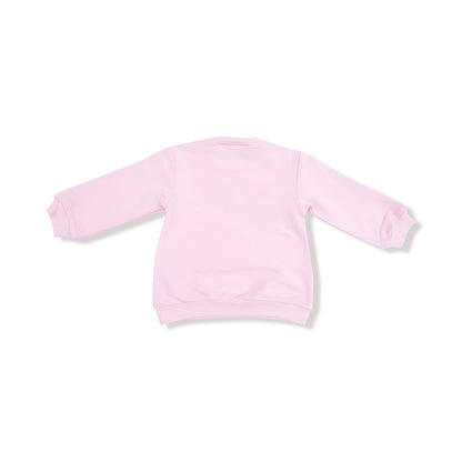 Basketball Raglan Sweatshirt - Pink
