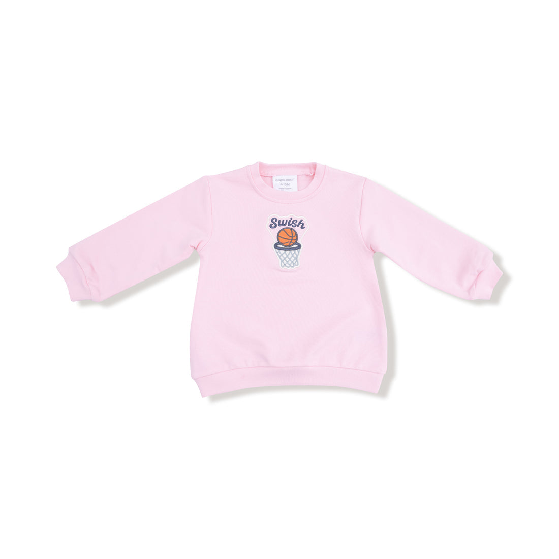 Basketball Raglan Sweatshirt - Pink