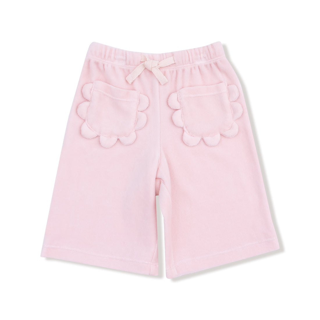 L/S Shirt & Pant Set - Velour Teddy Bear