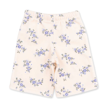 Sweet Hanna Floral Velour - Oversized Sweatshirt and Wide Leg Pant