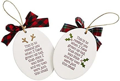 Reindeer Footprint Ornament Kit