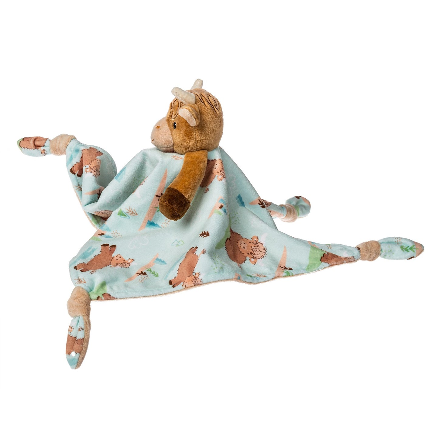 Taggies Character Blanket Hetty Highland Cow
