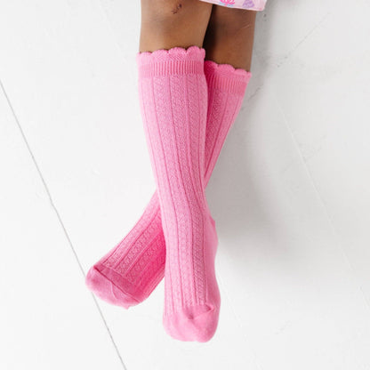 Taffy Frill Knee High Socks