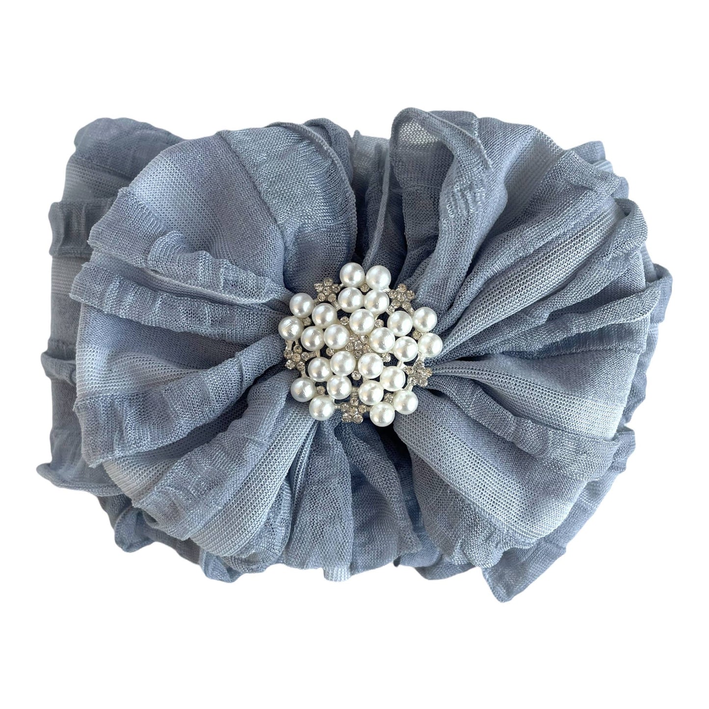 Pearl Ruffled Headband
