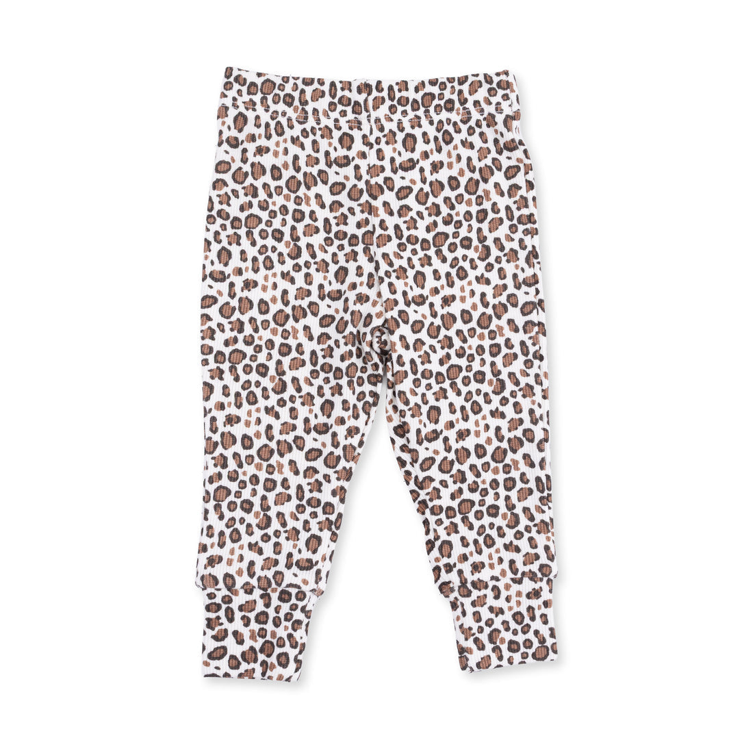Leopard French Terry - Ruffle Sweatshirt and Legging Set