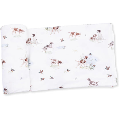 Pointer Pups and Duck Buddies - Swaddle Blanket