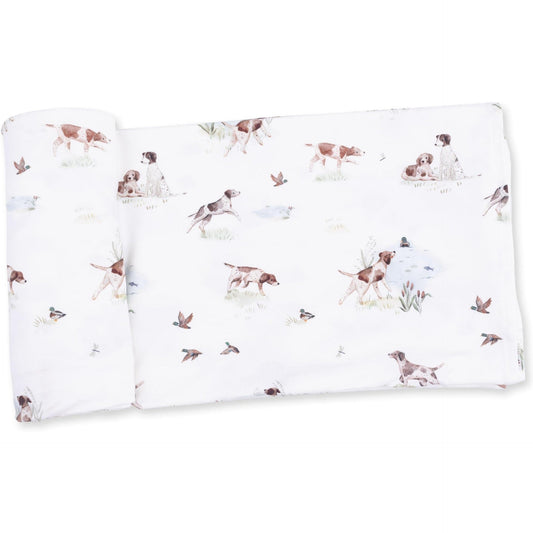 Pointer Pups and Duck Buddies - Swaddle Blanket