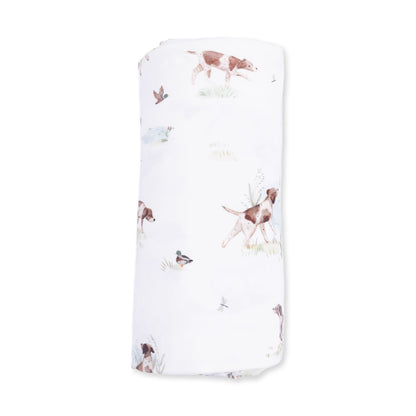 Pointer Pups and Duck Buddies - Swaddle Blanket