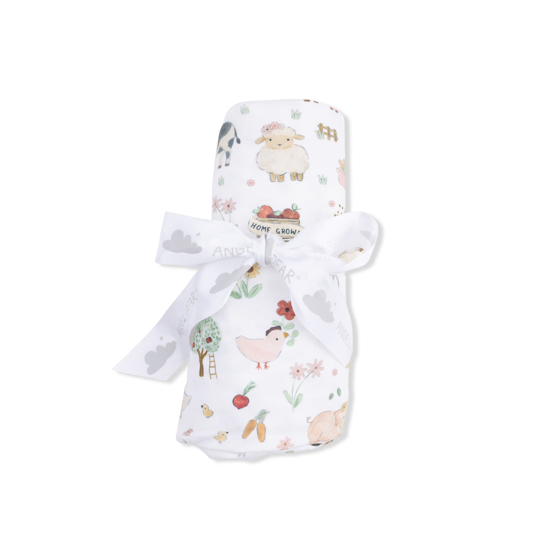 Cute Farm Animals Uni - Swaddle Blanket