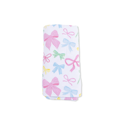 Sweet Bows - Swaddle Blanket