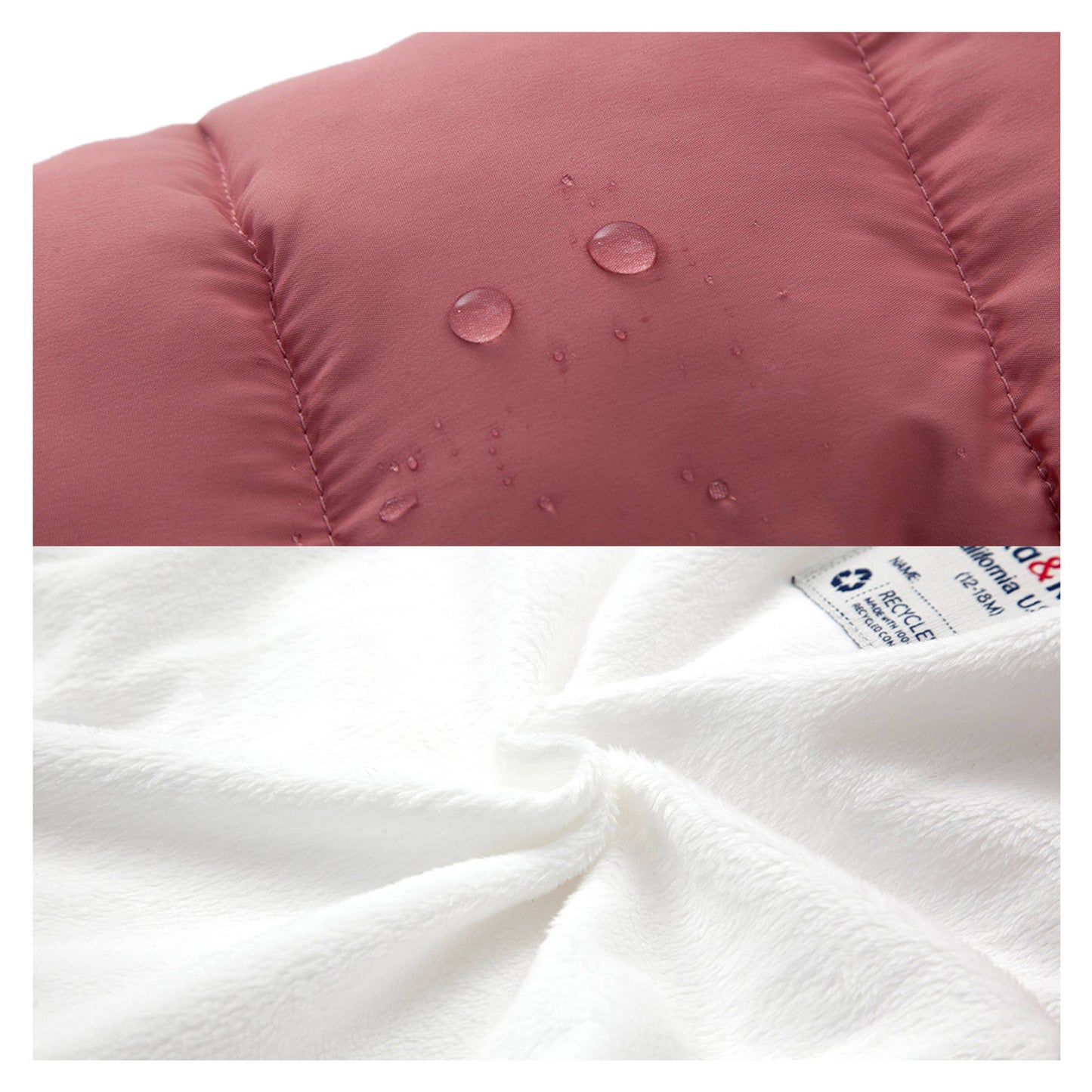 Baby Toddler Girls' Mini Fur Lined Winter Puffer Coat