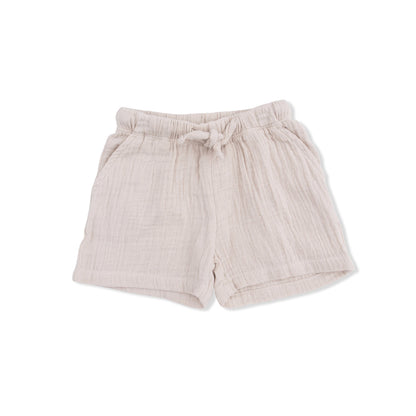 Solid Muslin French Oak - Casual Short