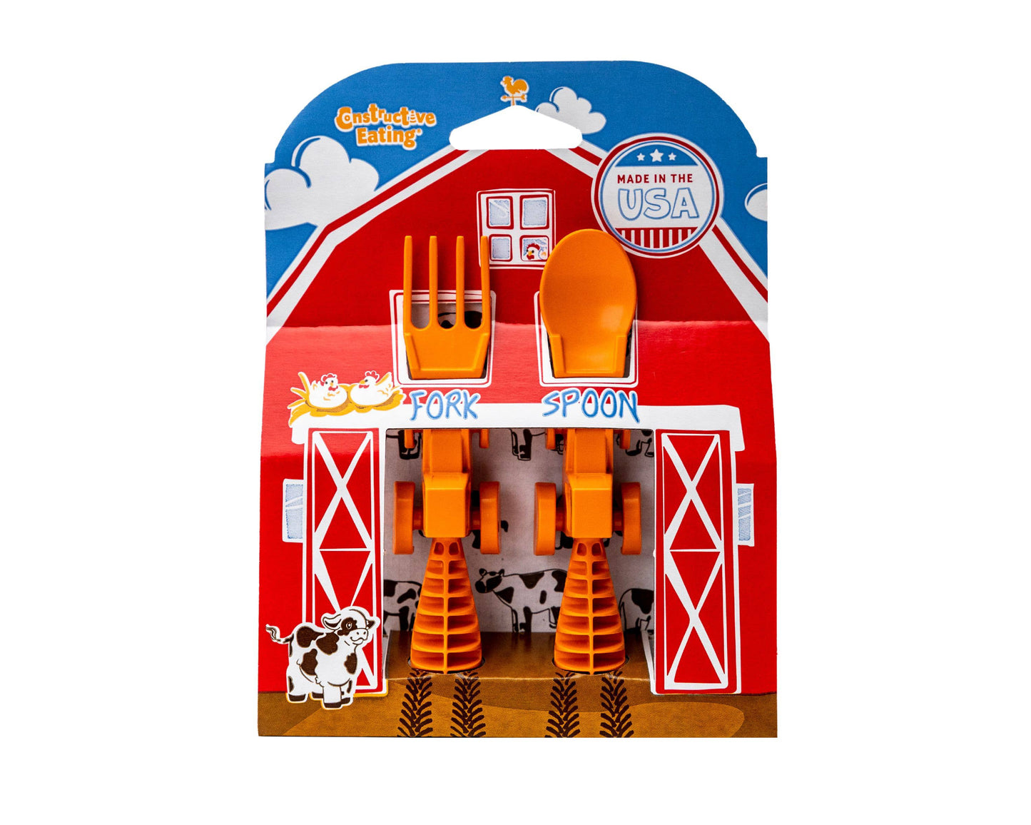 Set of 2 Tractor Utensils