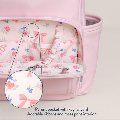 Ribbons & Roses Boss Plus™ Backpack Diaper Bag