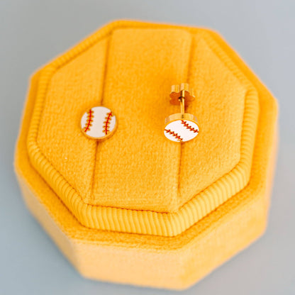 Baseball Earrings