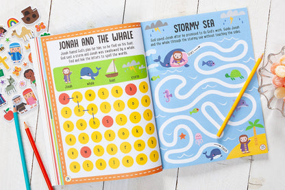 My Bible Stories Activity Book, Pink