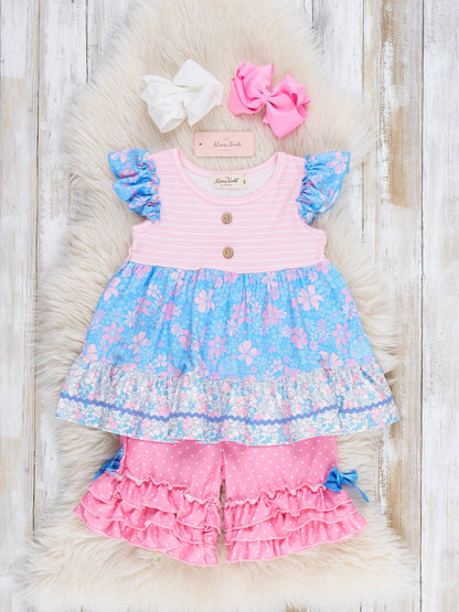 Garden Blooms Ruffle Outfit