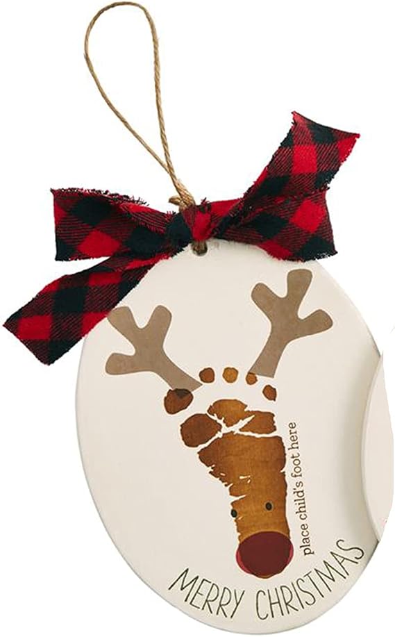 Reindeer Footprint Ornament Kit