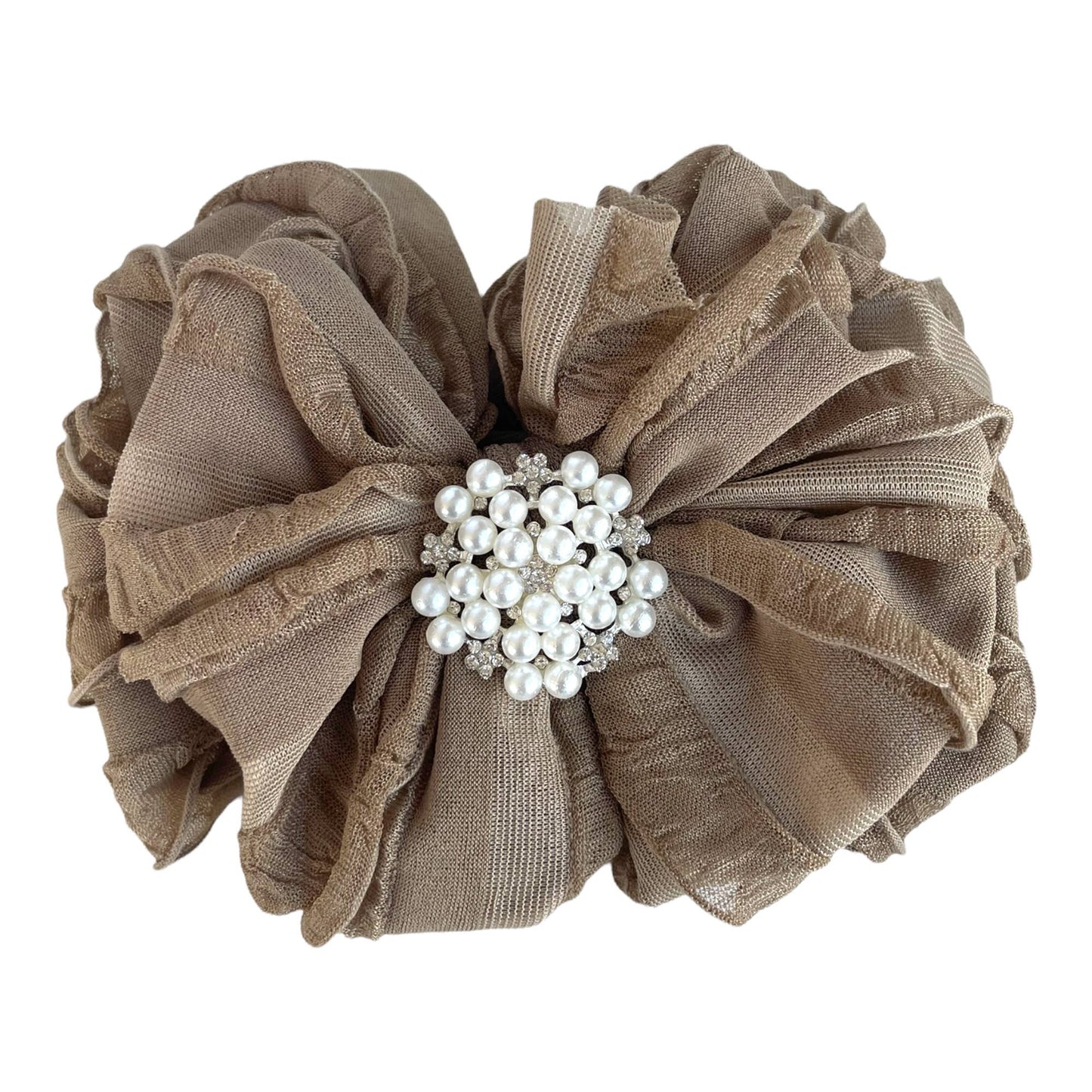 Pearl Ruffled Headband