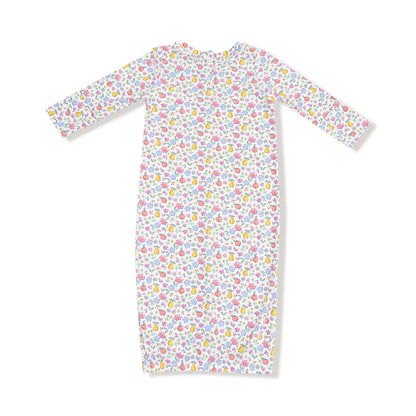 Kimono Gown - Fall Fruit Floral