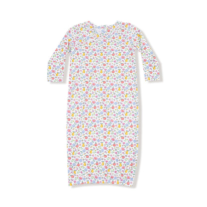 Kimono Gown - Fall Fruit Floral