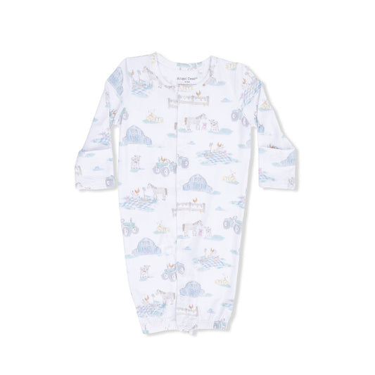 Convertible Gown  w/hat - Farm Animal Party