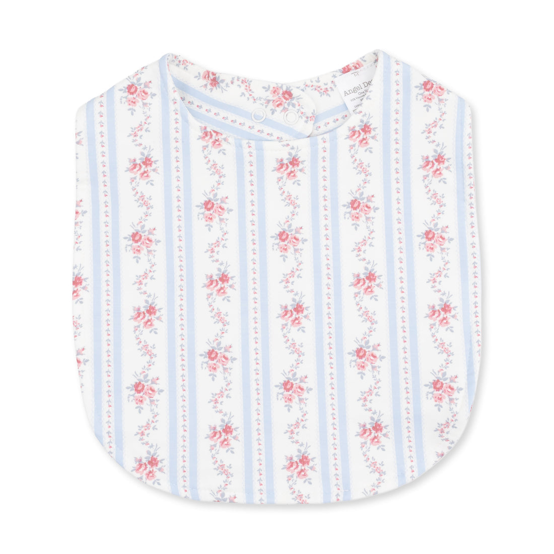 Anna Floral Stripe - Feeding Bib