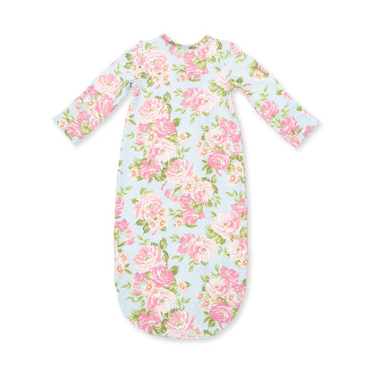 Angeline Floral - Bundle Gown and Headband