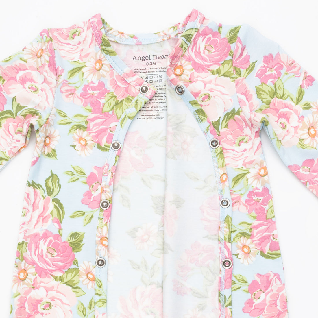 Angeline Floral - Bundle Gown and Headband