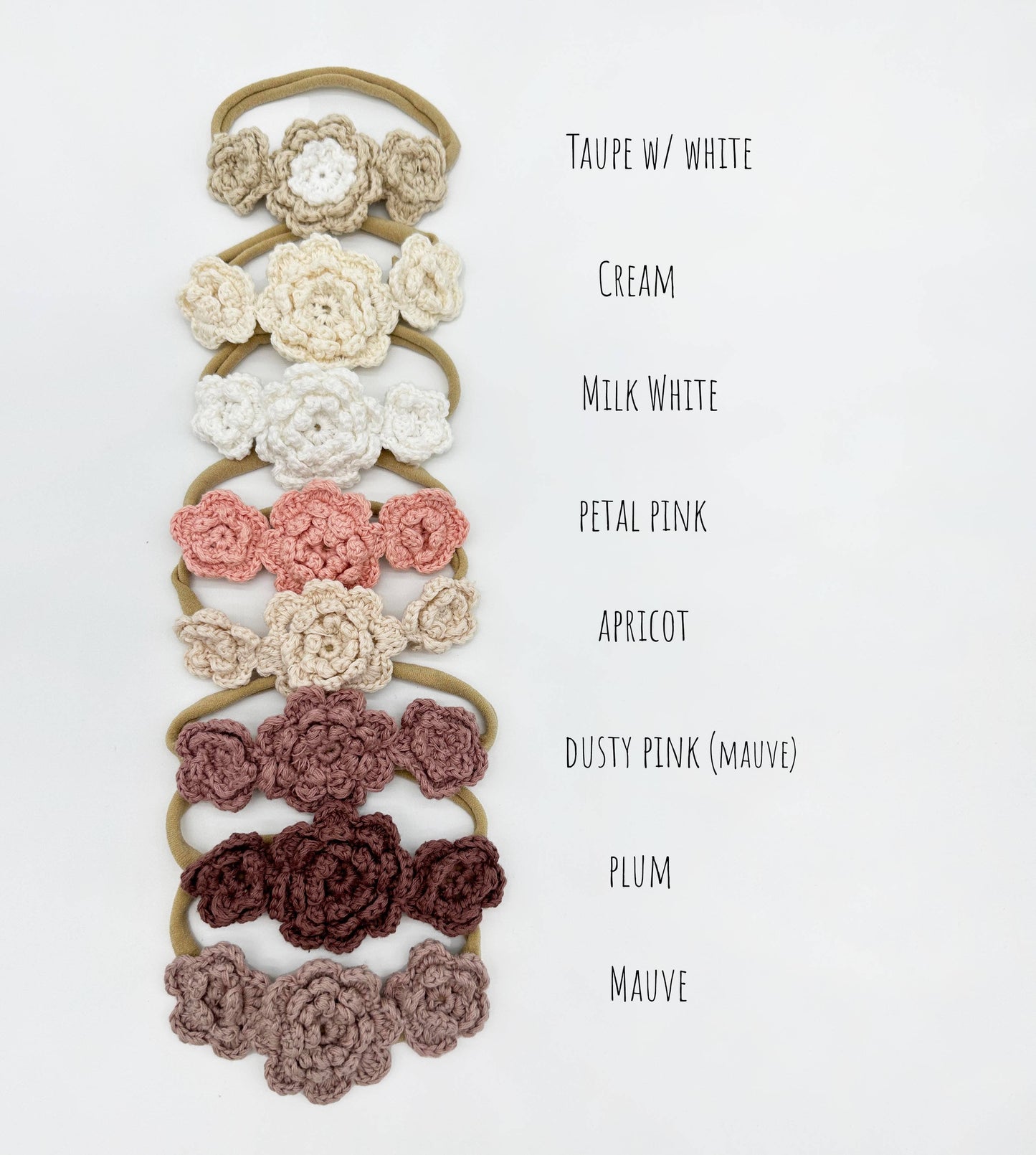 Crochet Flower Headband