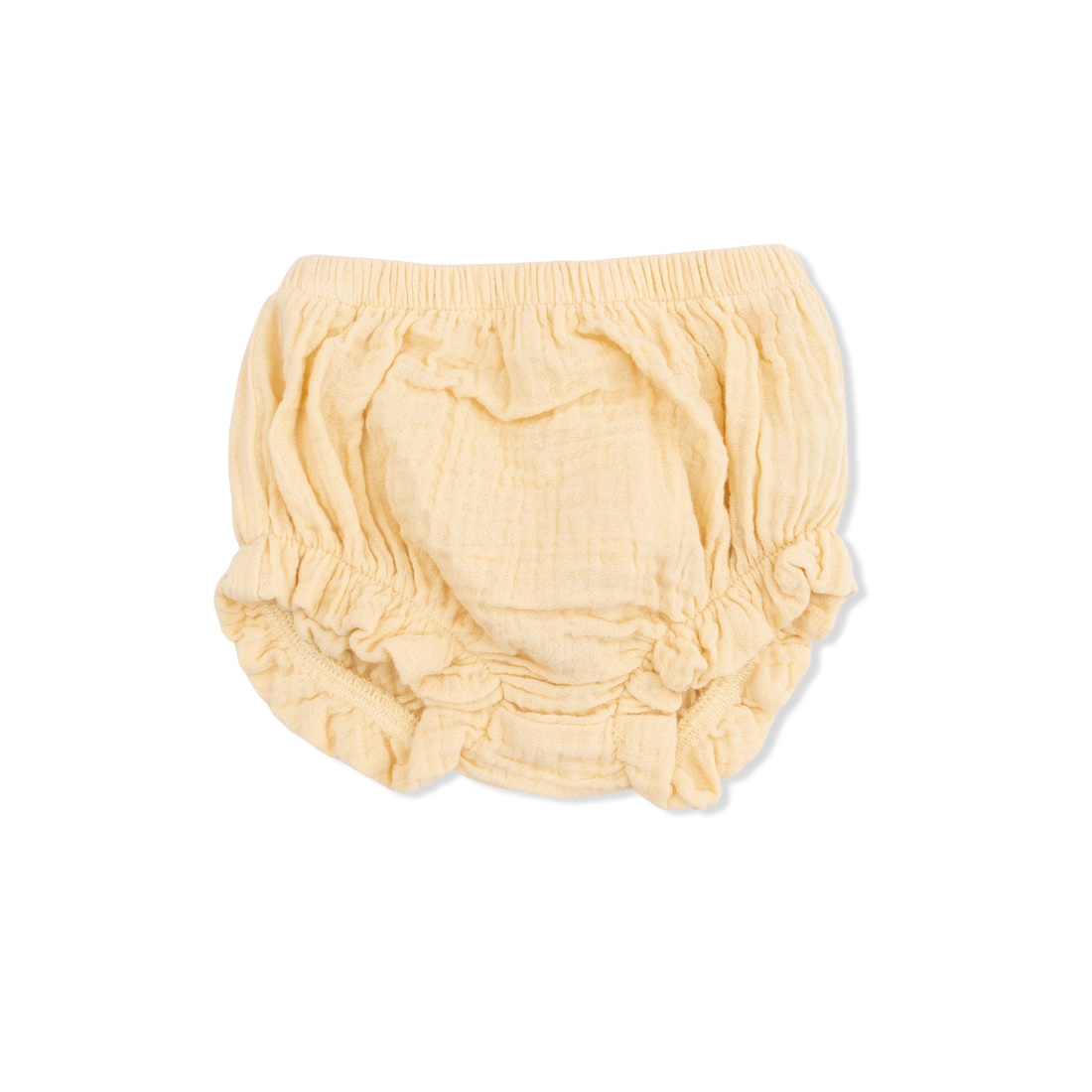 Solid Muslin Italian Straw - Smocked Top with Bloomer