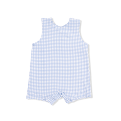 Bubbly Sailor Whales Blue - Sleeveless Jon Jon