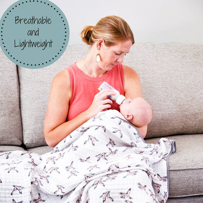 Quackin'up Baby Muslin Quilt