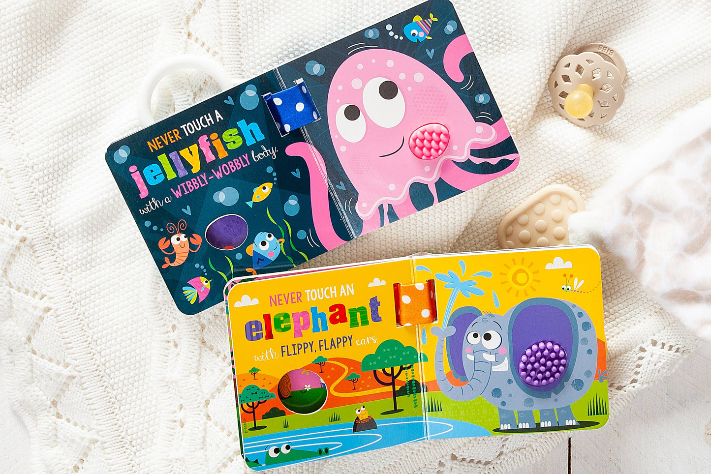 Never Touch Book Set, Stroller Clip-On