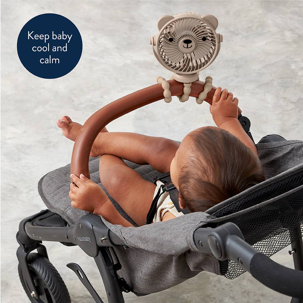 Itzy Breeze 3-Speed Stroller Fan™ (Pink)
