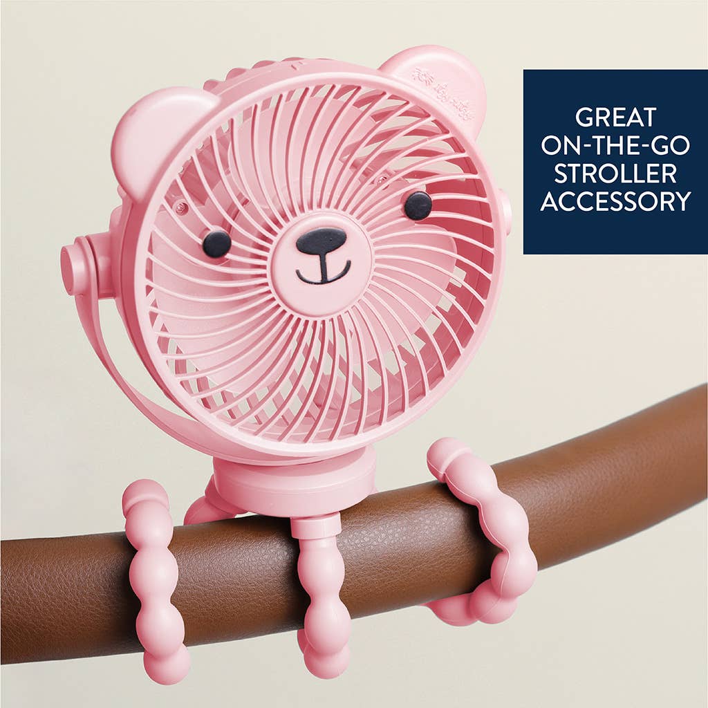 Itzy Breeze 3-Speed Stroller Fan™ (Pink)