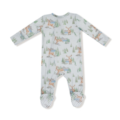 Zipper Footie - Buck Deer