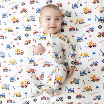 Convertible Romper - Crayon Construction