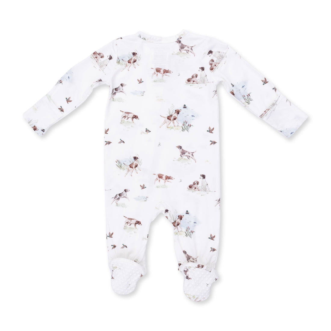 Pointer Pups and Duck Buddies - Zipper Footie
