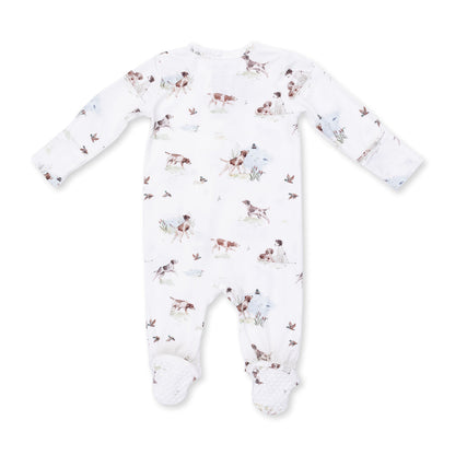 Pointer Pups and Duck Buddies - Zipper Footie