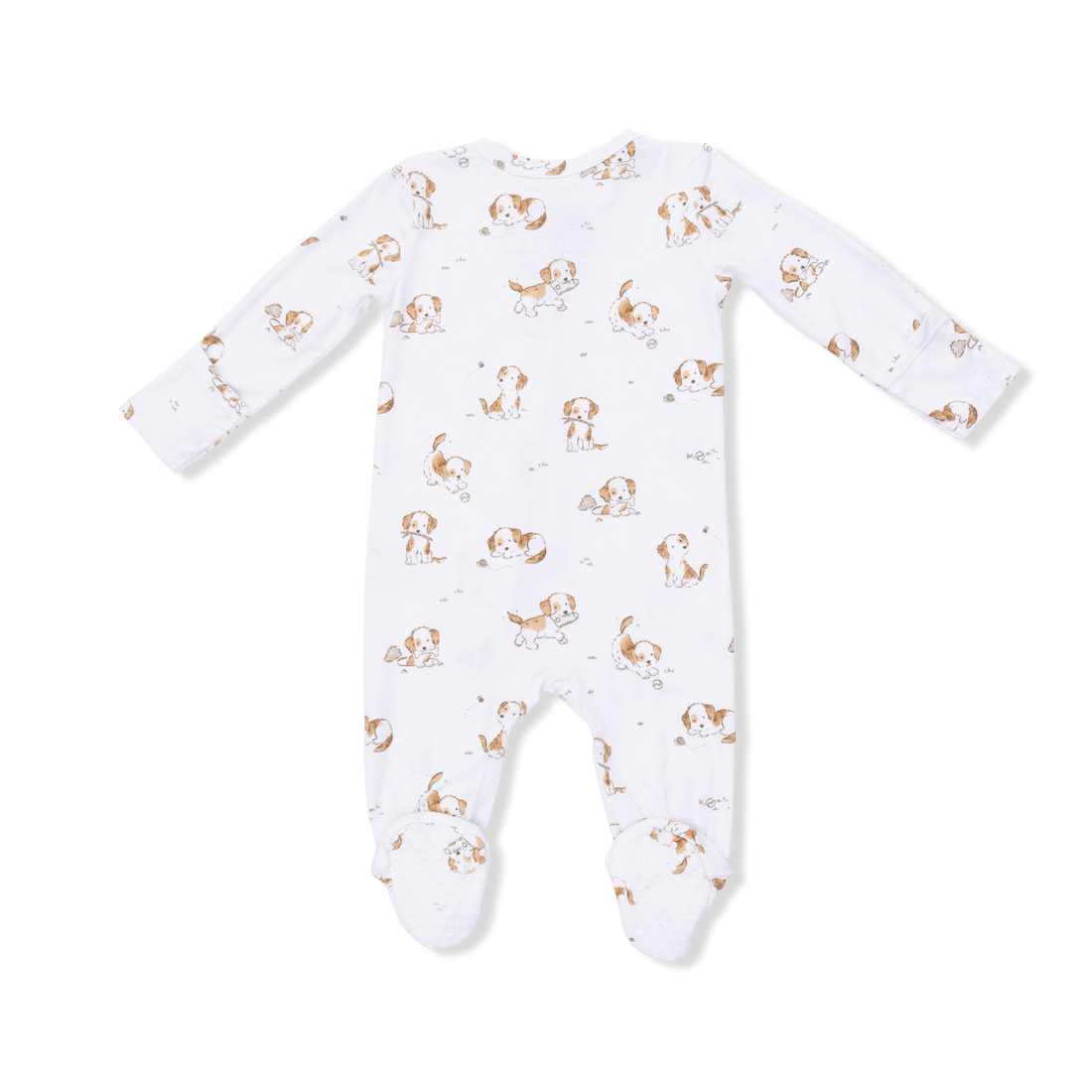 2 Way Zipper Footie - Explorer Puppy