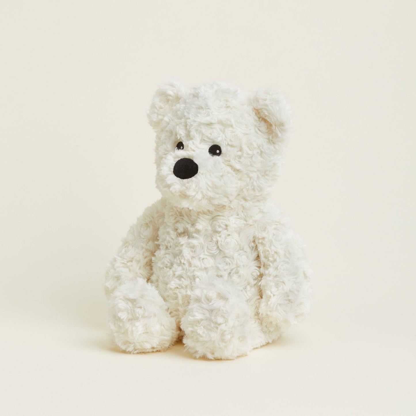 Cream Curly Bear Warmies