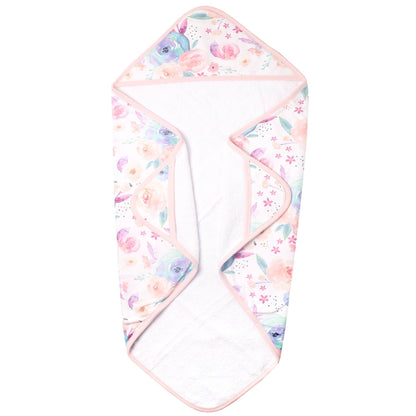 Premium Baby Knit Hooded Towel - Bloom