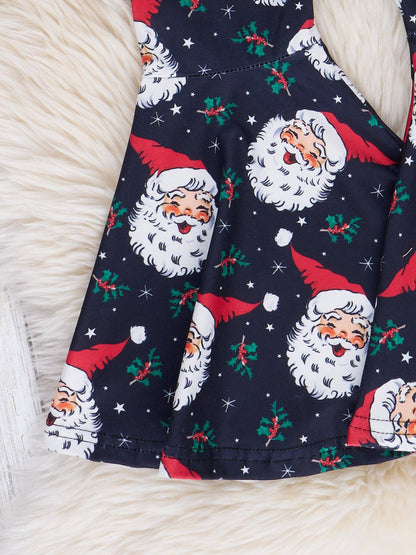 Grey & Black "Feelin' Jolly" Bell Bottom Outfit