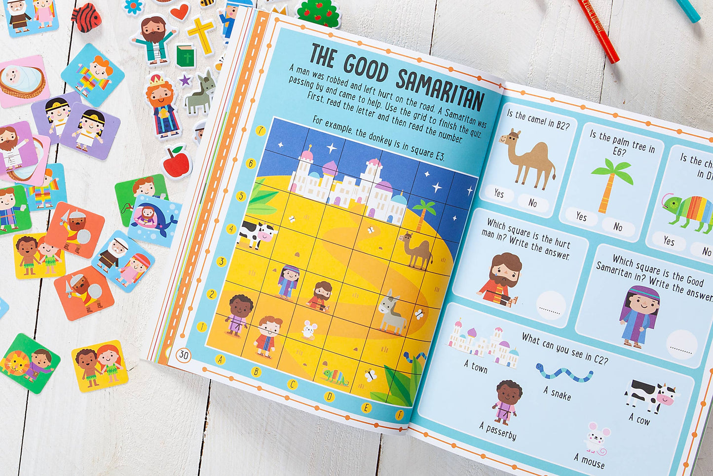 My Bible Stories Activity Book, Pink