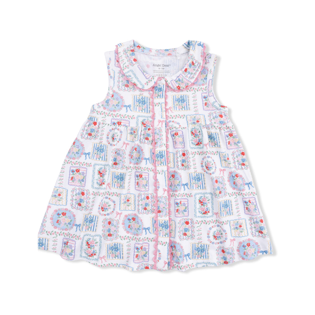Julep's Floral Patchwork - Jill Dress Sleeveless with Bloomer