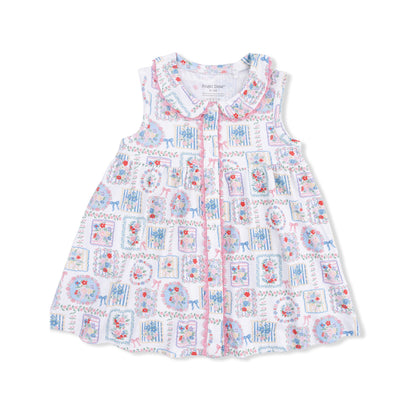 Julep's Floral Patchwork - Jill Dress Sleeveless with Bloomer