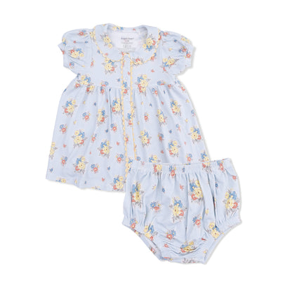 Betty Dress Puff Sleeve with Bloomer - Country Stitch Floral